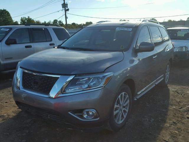 5N1AR2MNXGC608141 - 2016 NISSAN PATHFINDER GRAY photo 2