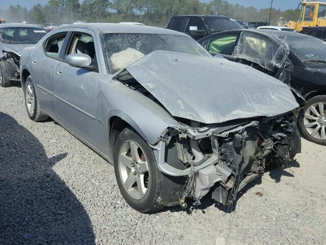 2B3CA3CV4AH186613 - 2010 DODGE CHARGER SILVER photo 1