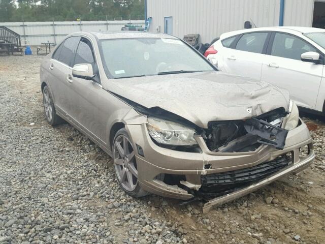 WDDGF54X48R012425 - 2008 MERCEDES-BENZ C 300 BROWN photo 1