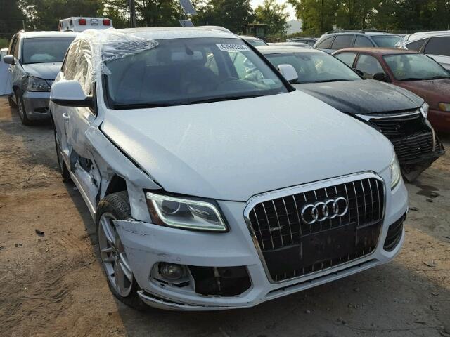 WA1CMAFP5EA081309 - 2014 AUDI Q5 TDI WHITE photo 1