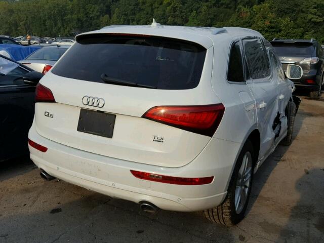 WA1CMAFP5EA081309 - 2014 AUDI Q5 TDI WHITE photo 4