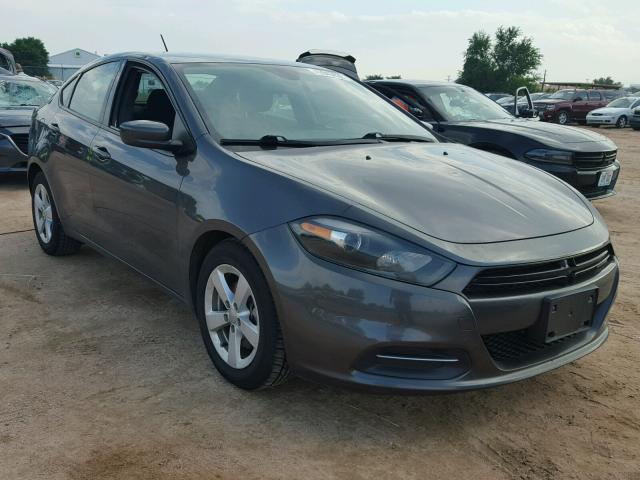 1C3CDFBB9FD285998 - 2015 DODGE DART SXT GRAY photo 1