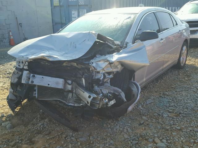 1G1ZB5E18BF361744 - 2011 CHEVROLET MALIBU LS ვერცხლისფერი ფოტო 2