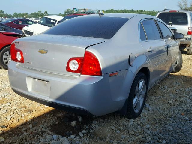 1G1ZB5E18BF361744 - 2011 CHEVROLET MALIBU LS ვერცხლისფერი ფოტო 4