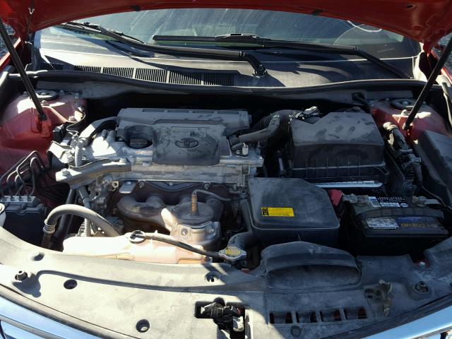 4T1BF1FK9DU666578 - 2013 TOYOTA CAMRY L 红色 照片 7