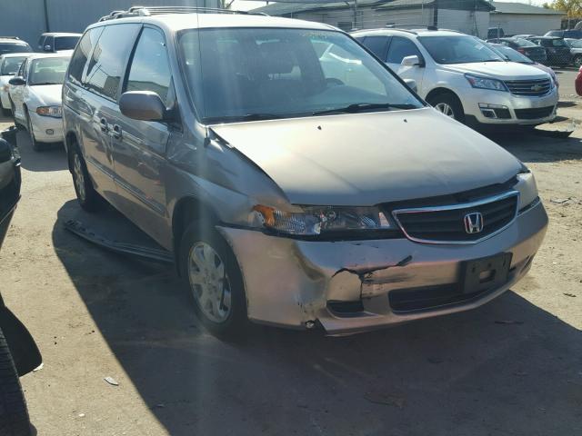 5FNRL18762B032218 - 2002 HONDA ODYSSEY TAN photo 1