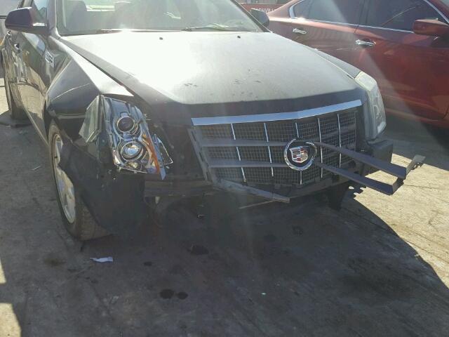 1G6DF577X80201547 - 2008 CADILLAC CTS BLACK photo 9