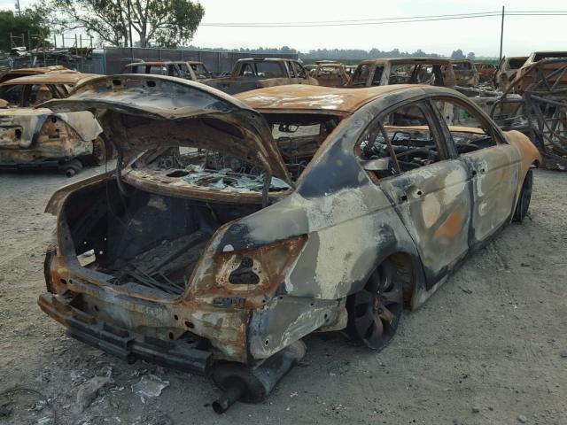 1HGCP26829A070013 - 2009 HONDA ACCORD EXL BURN photo 4