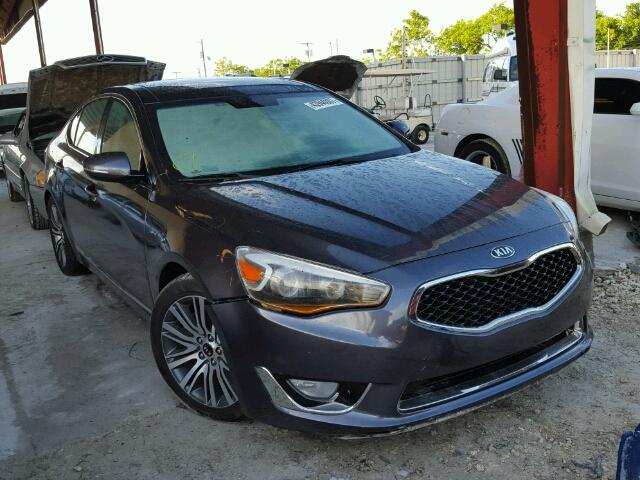 KNALN4D73E5165559 - 2014 KIA CADENZA PR CHARCOAL photo 1