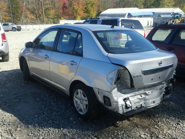 3N1BC1AP3BL453460 - 2011 NISSAN VERSA S 银色 照片 3