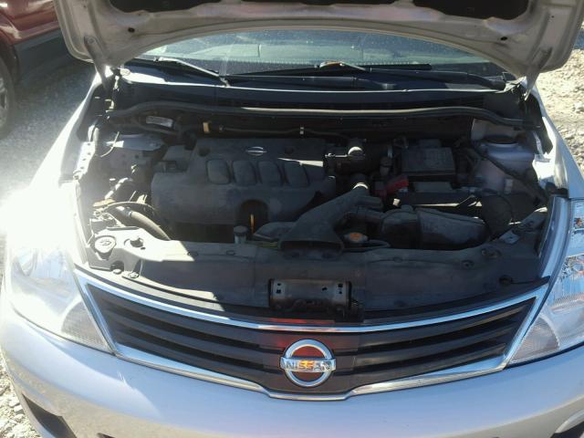 3N1BC1AP3BL453460 - 2011 NISSAN VERSA S 银色 照片 7