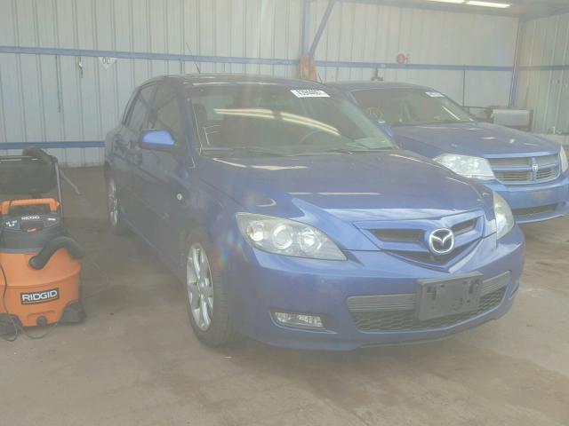 JM1BK343X71744749 - 2007 MAZDA 3 HATCHBAC BLUE photo 1