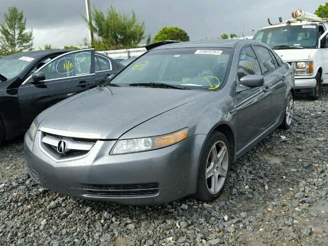 19UUA66274A018619 - 2004 ACURA TL GRAY photo 2