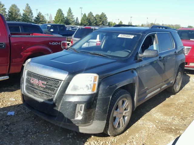 2CTFLVEC7B6431516 - 2011 GMC TERRAIN SL BLACK photo 2