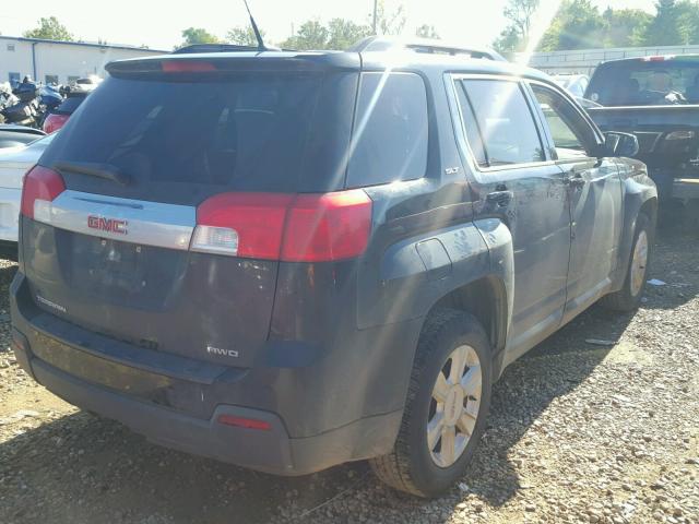 2CTFLVEC7B6431516 - 2011 GMC TERRAIN SL BLACK photo 4