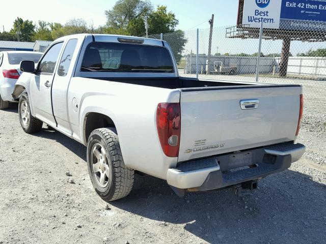 1GCESCF91C8118927 - 2012 CHEVROLET COLORADO L SILVER photo 3