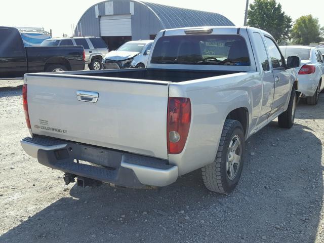 1GCESCF91C8118927 - 2012 CHEVROLET COLORADO L SILVER photo 4