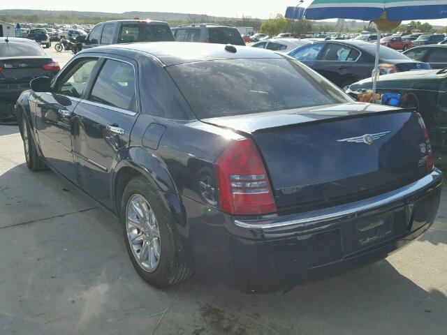 2C3JA63H15H673974 - 2005 CHRYSLER 300C BLUE photo 3