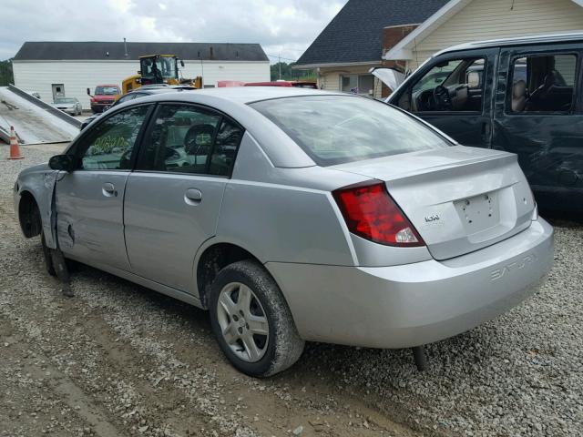 1G8AJ55F77Z125296 - 2007 SATURN ION LEVEL SILVER photo 3