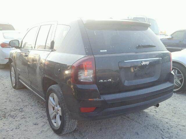 1C4NJDBB7GD566782 - 2016 JEEP COMPASS SP შავი ფოტო 3