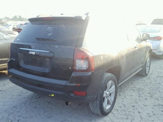 1C4NJDBB7GD566782 - 2016 JEEP COMPASS SP შავი ფოტო 4