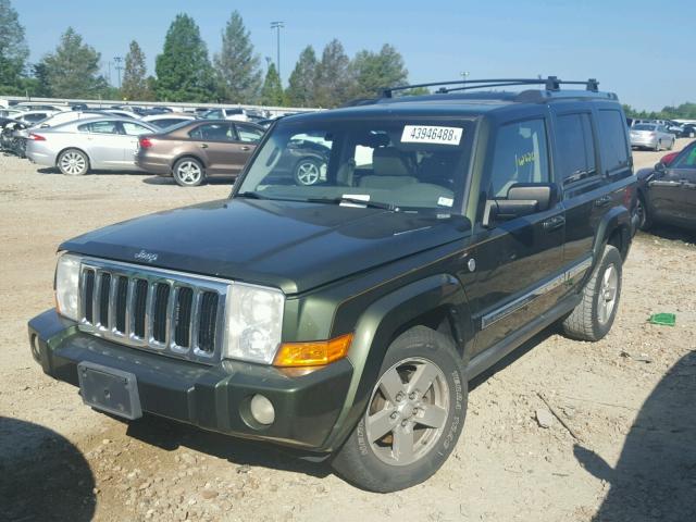 1J8HG58P97C629657 - 2007 JEEP COMMANDER 绿色 照片 2
