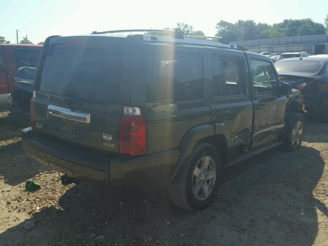 1J8HG58P97C629657 - 2007 JEEP COMMANDER 绿色 照片 4