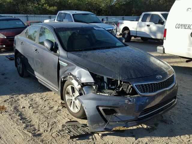 KNAGM4AD6F5082269 - 2015 KIA OPTIMA HYB CHARCOAL photo 1