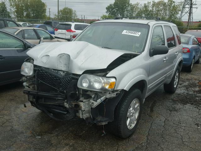 1FMYU94146KB08662 - 2006 FORD ESCAPE LIM SILVER photo 2