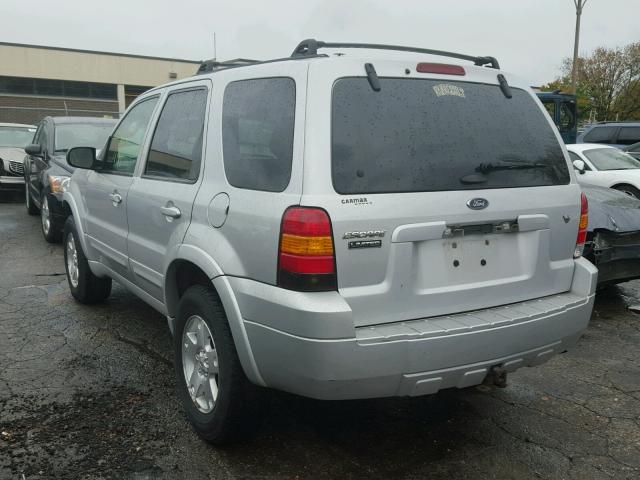 1FMYU94146KB08662 - 2006 FORD ESCAPE LIM SILVER photo 3