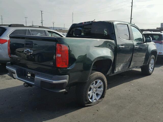 1GCGSCE34G1283164 - 2016 CHEVROLET COLORADO L GREEN photo 4