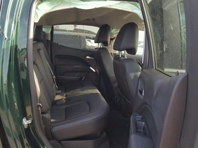 1GCGSCE34G1283164 - 2016 CHEVROLET COLORADO L GREEN photo 6