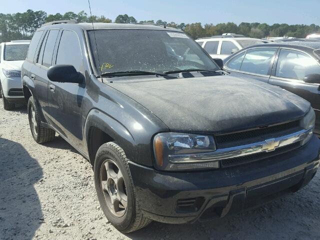 1GNDS13S862361706 - 2006 CHEVROLET TRAILBLAZE BLACK photo 1