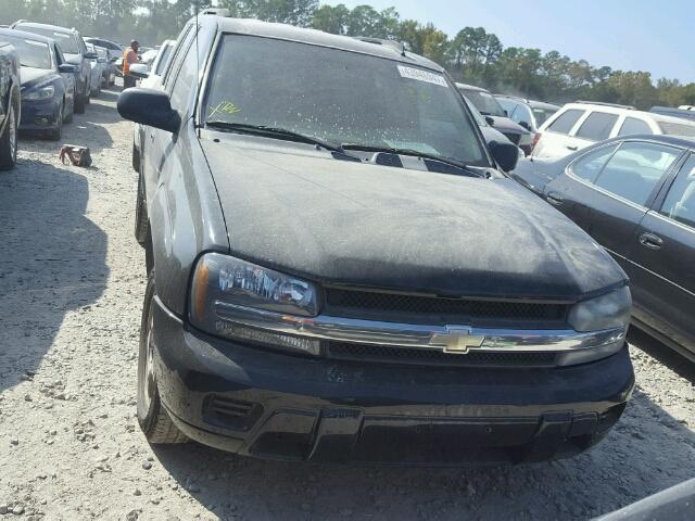 1GNDS13S862361706 - 2006 CHEVROLET TRAILBLAZE BLACK photo 9