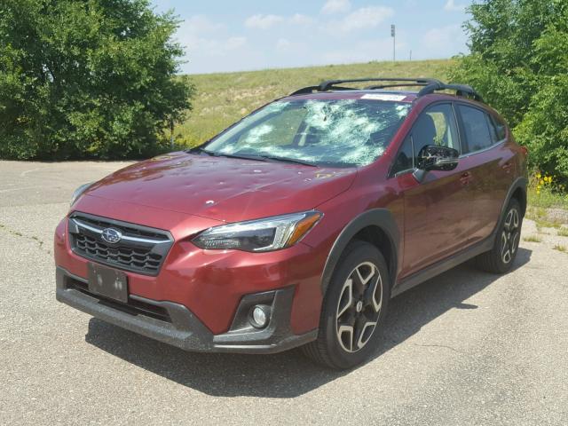 JF2GTAMC1J8265305 - 2018 SUBARU CROSSTREK BURGUNDY photo 2