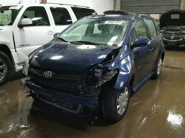 JTKKT624860163242 - 2006 TOYOTA SCION XA BLUE photo 2