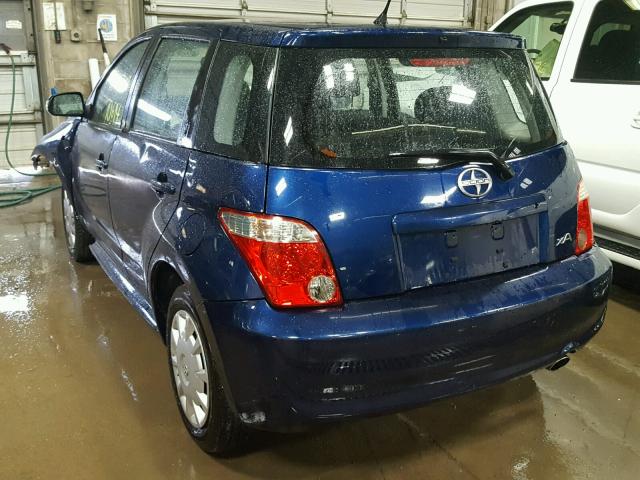 JTKKT624860163242 - 2006 TOYOTA SCION XA BLUE photo 3