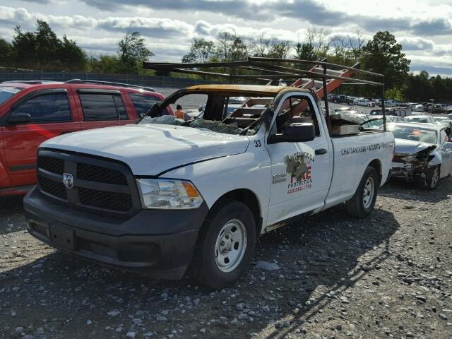 3C6JR6DG3FG643684 - 2015 RAM 1500 ST WHITE photo 2