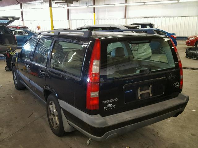 YV1LZ56D0Y2666408 - 2000 VOLVO V70 XC BLACK photo 3