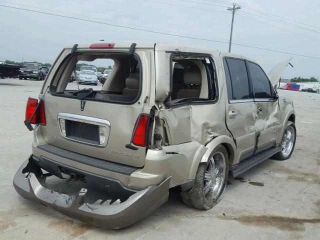 5LMFU28R34LJ00832 - 2004 LINCOLN NAVIGATOR Gold Foto 4