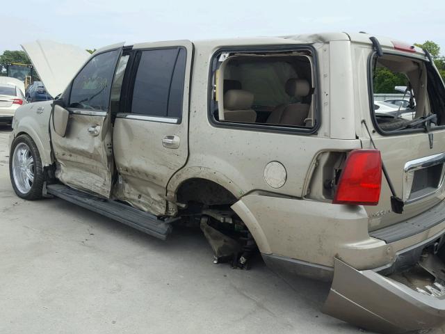 5LMFU28R34LJ00832 - 2004 LINCOLN NAVIGATOR Gold Foto 9