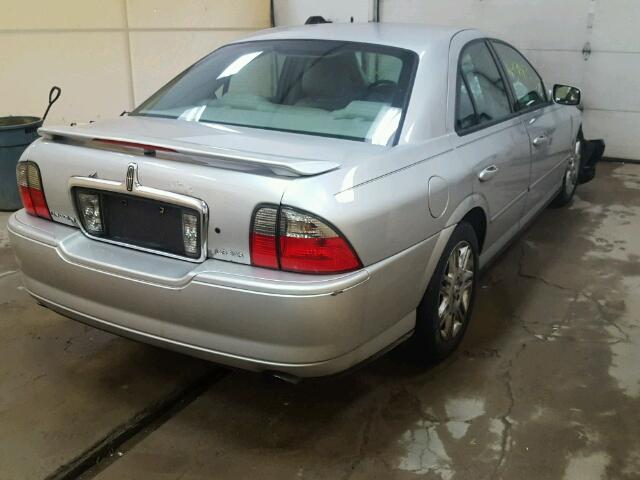 1LNHM87AX4Y637680 - 2004 LINCOLN LS SILVER photo 4