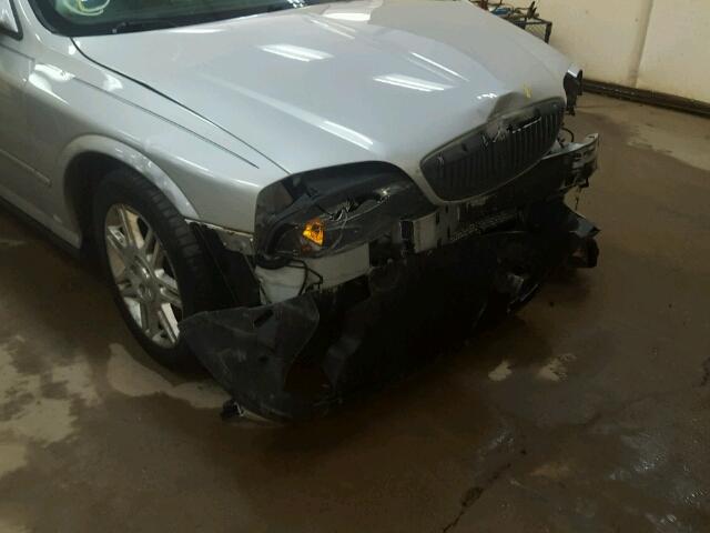 1LNHM87AX4Y637680 - 2004 LINCOLN LS SILVER photo 9