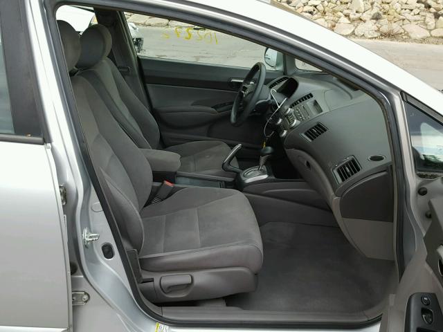 1HGFA16536L106645 - 2006 HONDA CIVIC SILVER photo 5