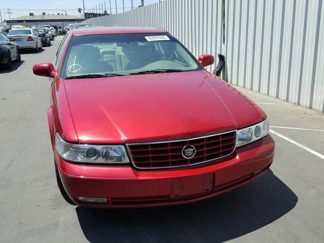 1G6KS54Y12U287394 - 2002 CADILLAC SEVILLE SL RED photo 10