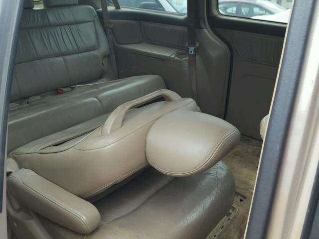 5FNRL18063B091340 - 2003 HONDA ODYSSEY EX GOLD photo 6