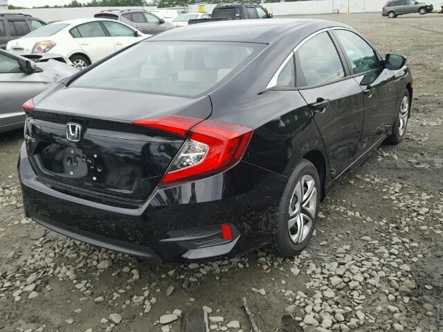 19XFC2F51GE237484 - 2016 HONDA CIVIC BLACK photo 4