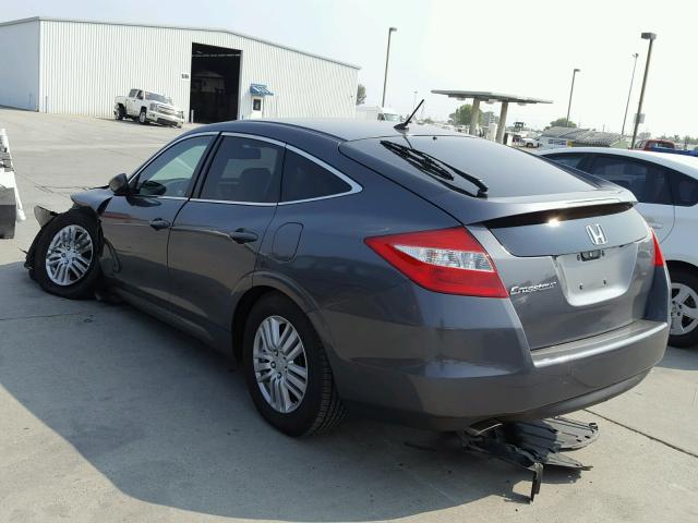 5J6TF3H3XCL004890 - 2012 HONDA CROSSTOUR CHARCOAL photo 3