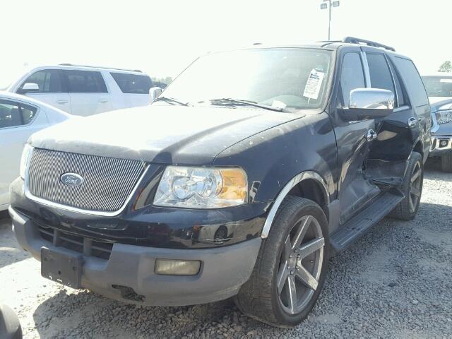 1FMPU15525LA38568 - 2005 FORD EXPEDITION BLACK photo 2