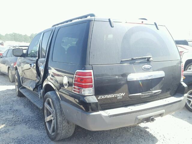 1FMPU15525LA38568 - 2005 FORD EXPEDITION BLACK photo 3